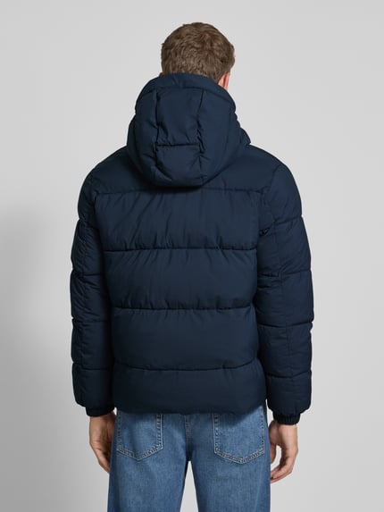 Tom Tailor Denim Regular Fit Puffer Jacket mit Kapuze Dunkelblau 5