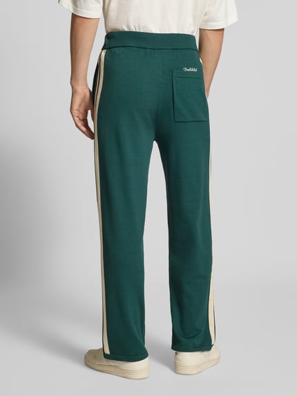 PROHIBITED Sweatpants mit elastischem Bund Dunkelgruen 5