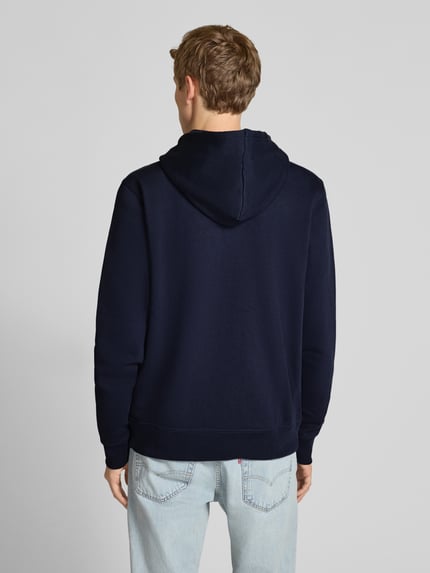 Champion Sweatjacke mit Label-Stitching Marine 5