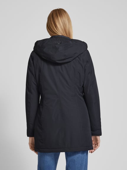 Wellensteyn Regular fit parka met ritszak, model 'WESTWIND' Marineblauw - 5