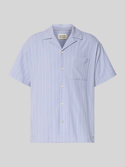 Scotch & Soda Freizeithemd mit Reverskragen Lavender 2