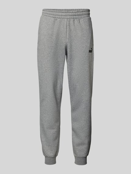 PUMA Performance Sweatpants mit Logo-Stitching Mittelgrau Melange 2