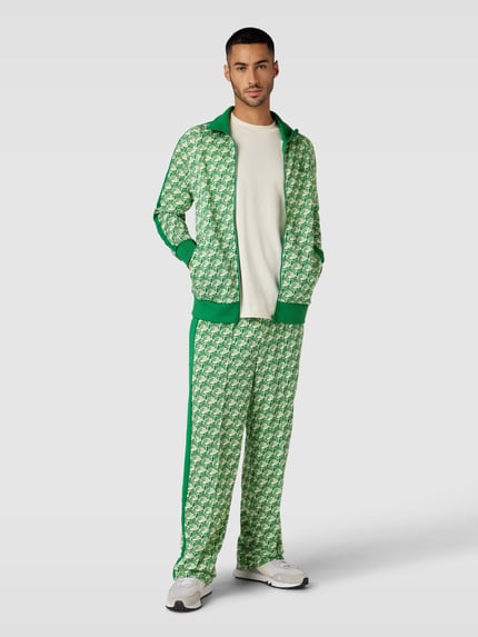 PUMA Performance Straight Fit Sweatpants mit Tunnelzug Gruen 1
