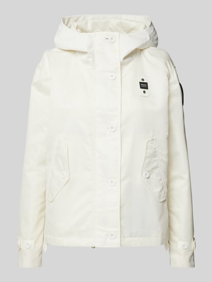Blauer USA Parka z kapturem Złamany biały 2