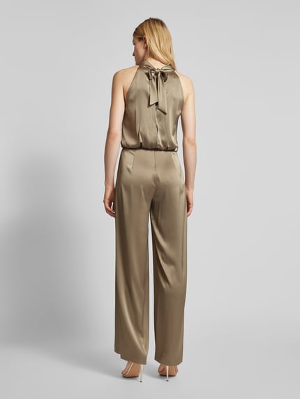 V by Vera Mont Jumpsuit mit Neckholder Oliv 5