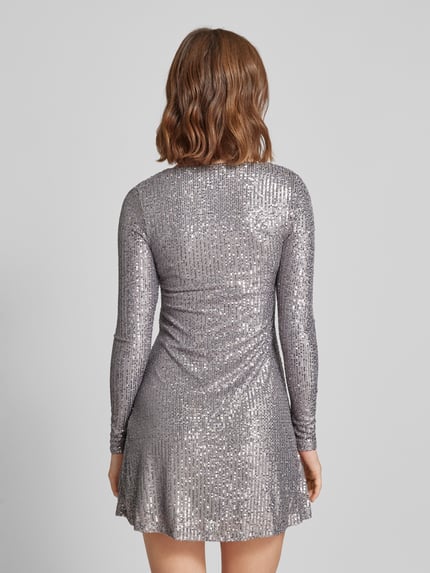 REVIEW X GNO REVIEW x GNO - mini-jurk met pailletten Zilver - 5