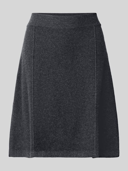Knielanger Rock aus reiner Wolle Shop The Look MANNEQUINE