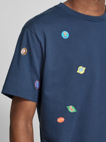 Kenzo T-shirt met ronde hals Donkerblauw - 3