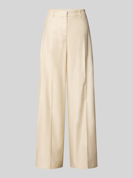 Wide Fit Stoffhose aus Leinen-Mix Shop The Look MANNEQUINE
