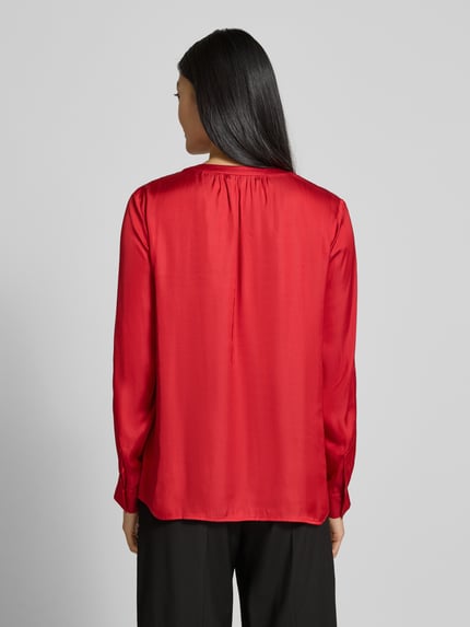 Betty Barclay Blusenshirt mit V-Ausschnitt Rot 5