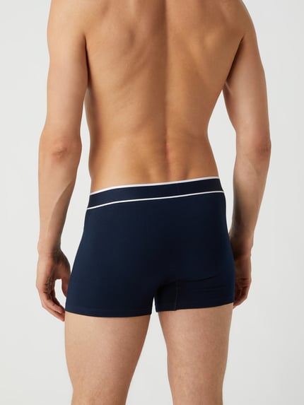 SCHIESSER Trunks mit Stretch-Anteil im 3er-Pack Marine 4
