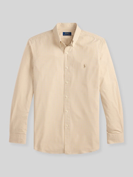 Polo Ralph Lauren Regular Fit Freizeithemd aus reiner Baumwolle Beige 2