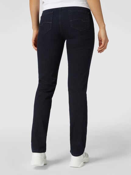 ANGELS Bootcut jeans met contrastnaden, model 'DOLLY' Donkerblauw - 5