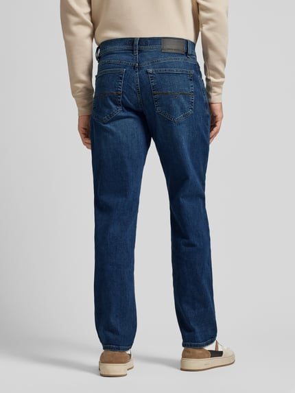 Pierre Cardin regular fit jeans met 5-pocketdesign model 'Dijon' Jeansblauw - 5