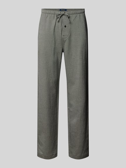 Polo Ralph Lauren Underwear Spodnie lounge w całości wzorzyste z elastycznym pasem Czarny 1