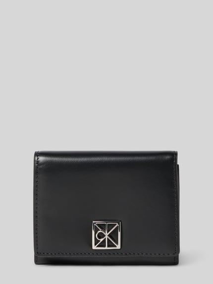 CK Calvin Klein Portemonnaie mit Label-Detail Black 1