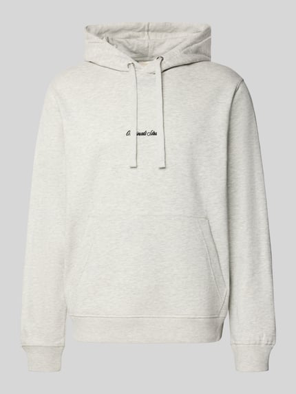 JACK & JONES Hoodie met kangoeroezak Offwhite gemêleerd - 2