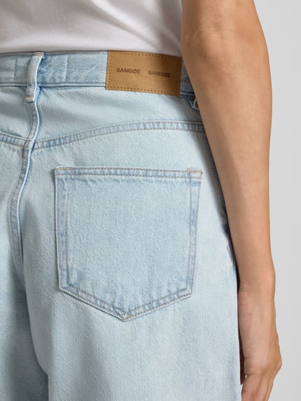 Samsøe Samsøe Szorty jeansowe z wpuszczanymi kieszeniami model ‘SASHELLY’ Jasnoniebieski 3