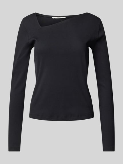 ba&sh Longsleeve in Ripp-Optik Modell 'OLTA' Black 2