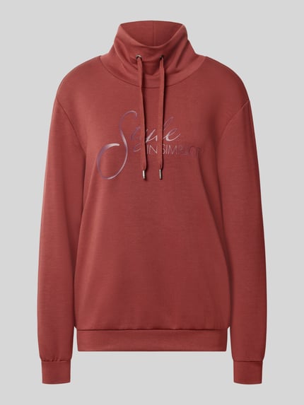 Regular fit sweatshirt van puur modalmix model 'BANU' Shop The Look MANNEQUINE