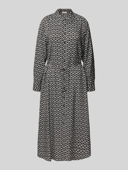 Midikleid mit Knopfleiste Shop The Look MANNEQUINE
