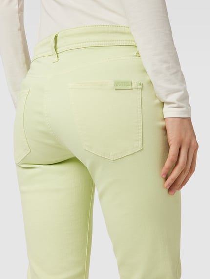 CAMBIO Jeans mit verkürztem Bein Modell 'PIPER' Hellgruen 3