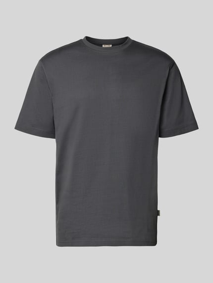 Produktfoto, Relaxed Fit T-Shirt aus reiner Baumwolle Modell 'FRED LIFE' von Only & Sons in Unifarbe, Rundhalsausschnitt, kurzarm, glatte Struktur
