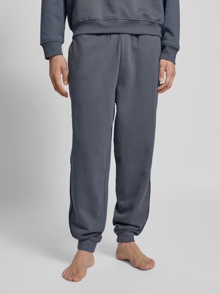 Calvin Klein Underwear Loose Fit Sweatpants mit elastischem Bund Modell 'JOGGER' Jeansblau 4