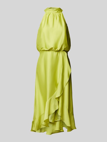 SWING Cocktailkleid mit Volants Hellgruen 2
