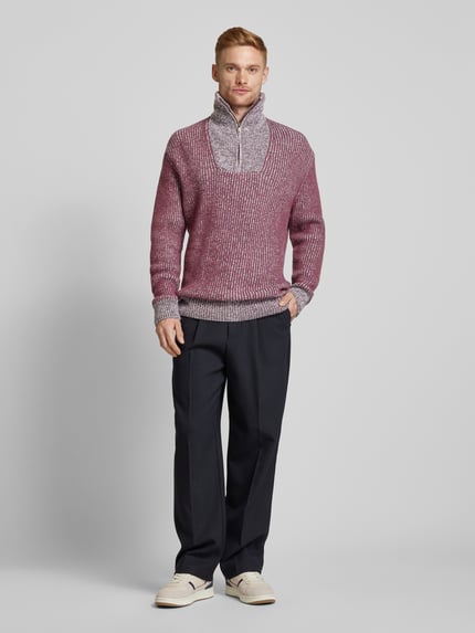 Scotch & Soda Troyer mit Woll-Anteil Purple 1