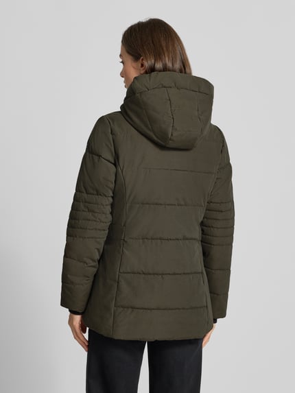 G.I.G.A. DX Jacke mit Kapuze und Label-Patch Oliv 5