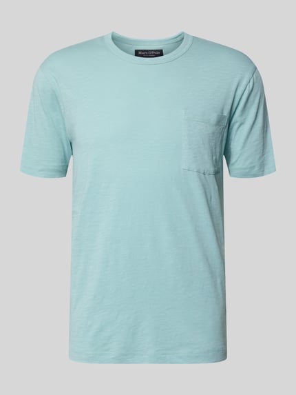 Marc O'Polo Regular Fit T-Shirt aus reiner Baumwolle Mint 2