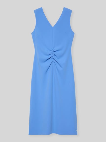Calvin Klein Womenswear Sukienka biznesowa z fałdami w talii Jasnoniebieski 2