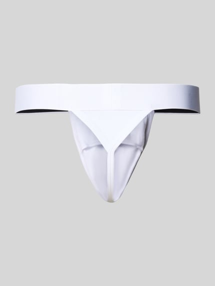 WOH Jockstrap mit elastischem Label-Bund Weiss 3