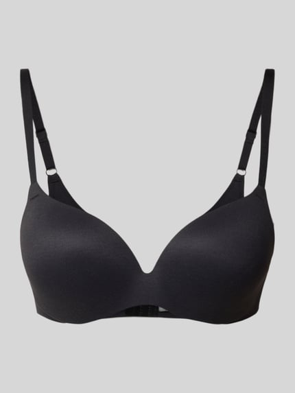 Biustonosz push up o kroju regular fit z zapięciem na haftkę Shop The Look MANNEQUINE