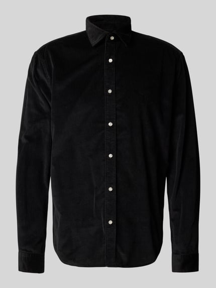 MCNEAL Freizeithemd mit Knopfleiste Black 2