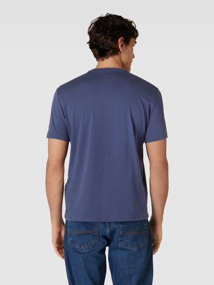 Armani Exchange T-shirt z nadrukowanym motywem Ciemnoniebieski 5
