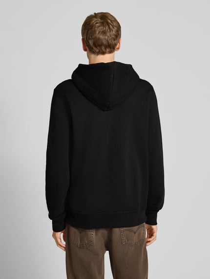 Champion Sweatjacke mit Label-Stitching Black 5