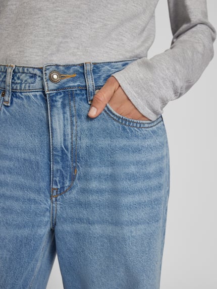 DRYKORN Straight leg jeans in 5-pocketmodel, model 'MEDLEY' Lichtblauw - 3
