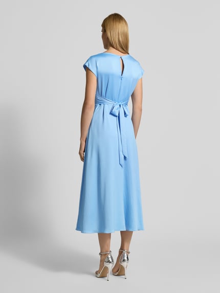 Christian Berg Cocktail Midikleid mit Stoffband Sky 5