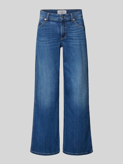 CAMBIO Flared Jeans mit 5-Pocket-Design Modell 'FRANCESCA' Blau 2