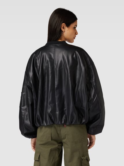 WITHBLACK Jacke in Leder-Optik Black 5