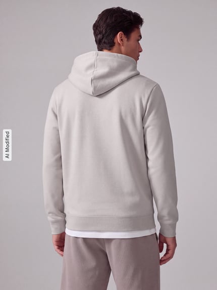 PUMA Performance Regular Fit Sweatjacke aus Baumwoll-Mix Hellgrau 5