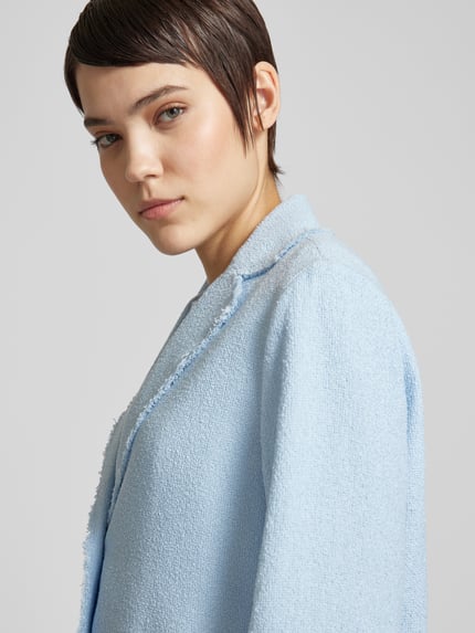 White Label Blazer mit aufgesetzten Taschen Hellblau 3