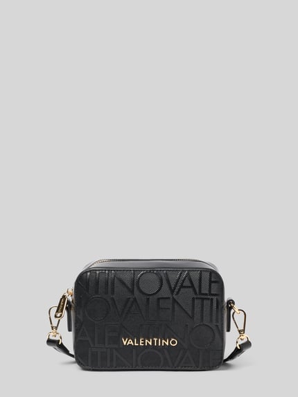 Valentino Bags Umhängetasche mit Logo-Schriftzug Modell 'GYNEVRA RE' Black 1