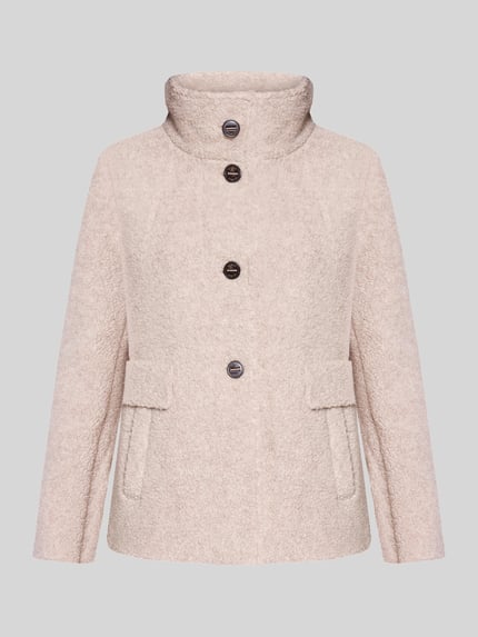 Gil Bret Regular Fit Teddyjacke aus Woll-Mix Sand 2