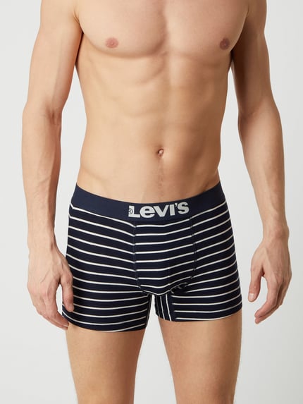 Levi's® Trunks met stretch in een 2-pack Donkerblauw - 3