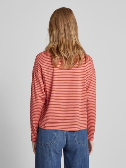 s.Oliver RED LABEL Shirt met lange mouwen en col Rosé - 5