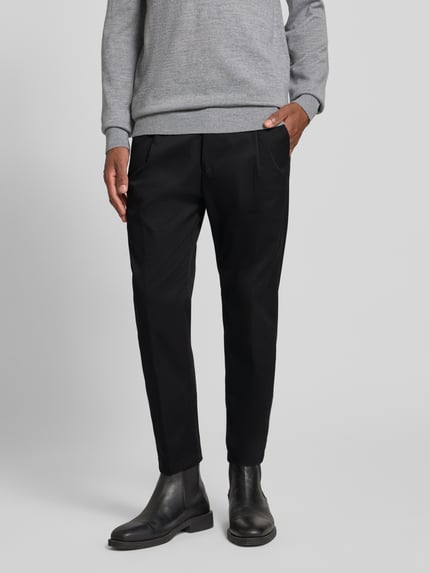 DRYKORN Stoffhose mit Bundfalten Modell 'chasy' Black 4