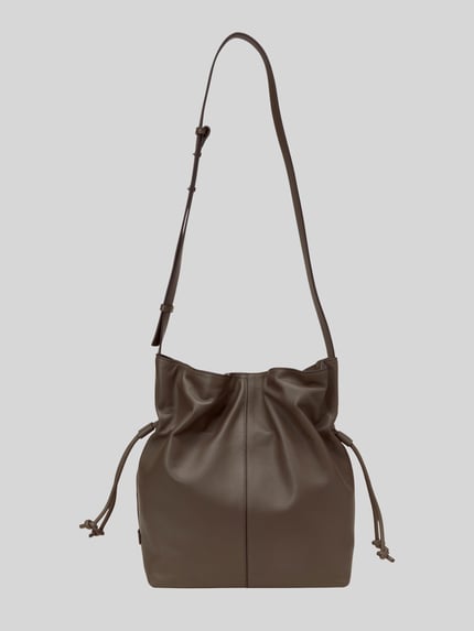 Marc O'Polo Henkeltasche aus echtem Rindsleder Taupe 1